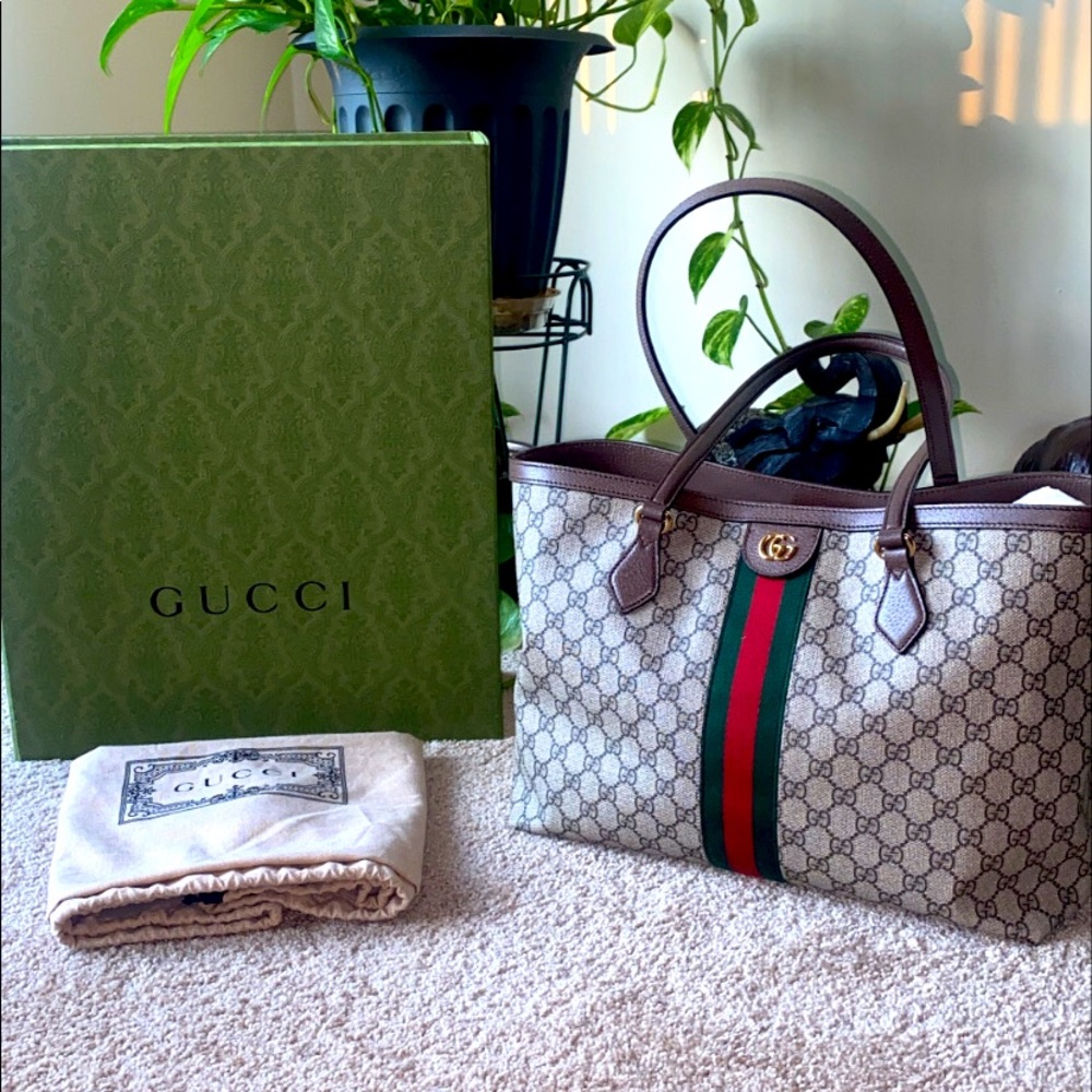 Gucci Ophidia GG Medium Tote